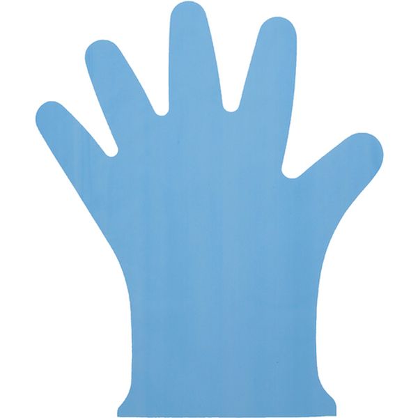 004770997 339-0016 (株)シモジマ HEIKO ポリグローブ LD外エンボス入り S 100枚入り