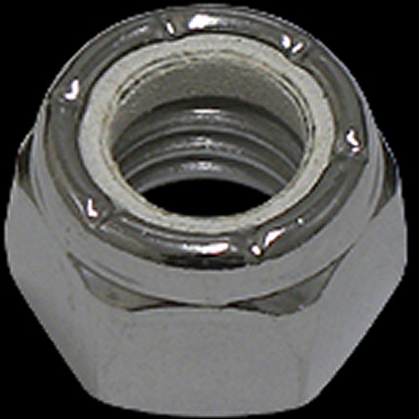 004971 ネオファクトリー ナイロンナット 7/16-14 クローム 1個売り