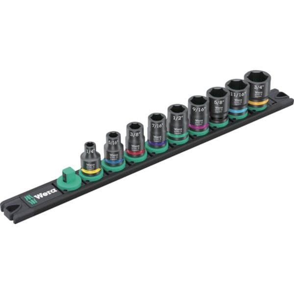 005452 657-6918 Wera社 Wera 9608マグネットレールBインパクター インチサイズ1