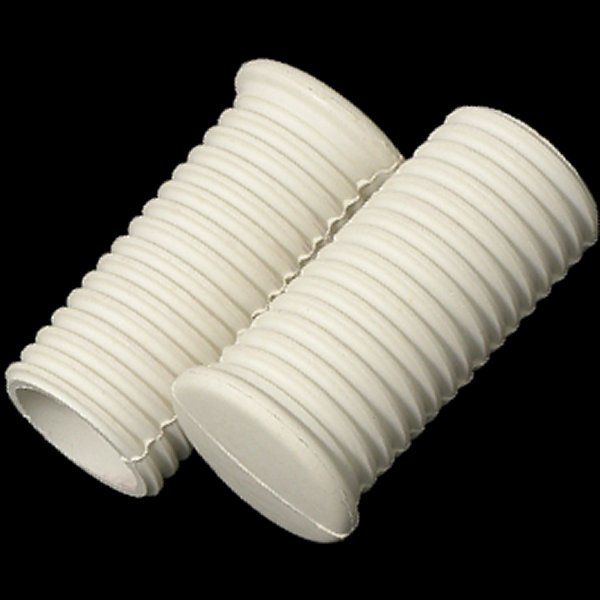 005519 ネオファクトリー OEMタイプ メス型フットペグ ラージ用 補修用 ラバー 白