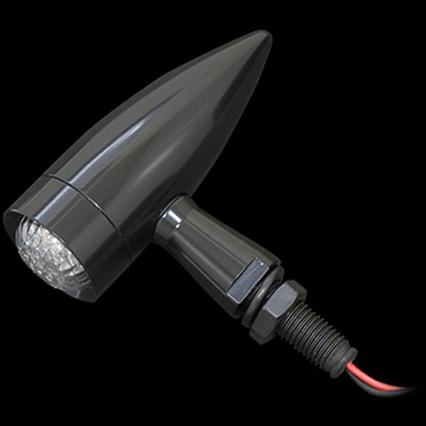 006321 ネオファクトリー LEDタイプ スムースビレットウインカー ブラック