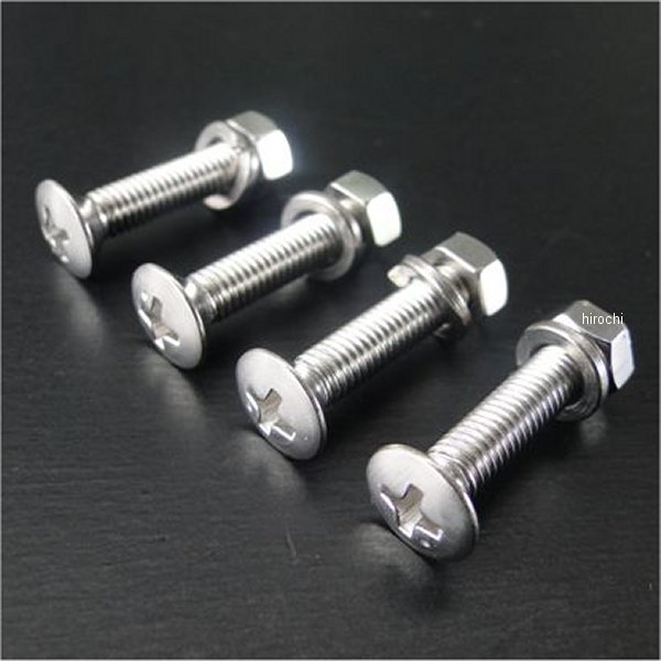 0064 ビーアールシー BRC 純正フロントフェンダーステイ取付用ステンレスボルト 4本 CB400F、CB350F、CB750K