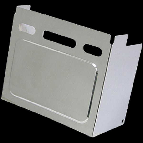 006739 ネオファクトリー ベント付クロームバッテリーカバー 82年-99年 XL