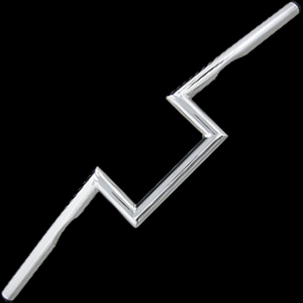 006748 ネオファクトリー ヘコミ有り 4インチ ナローZバーハンドル クローム