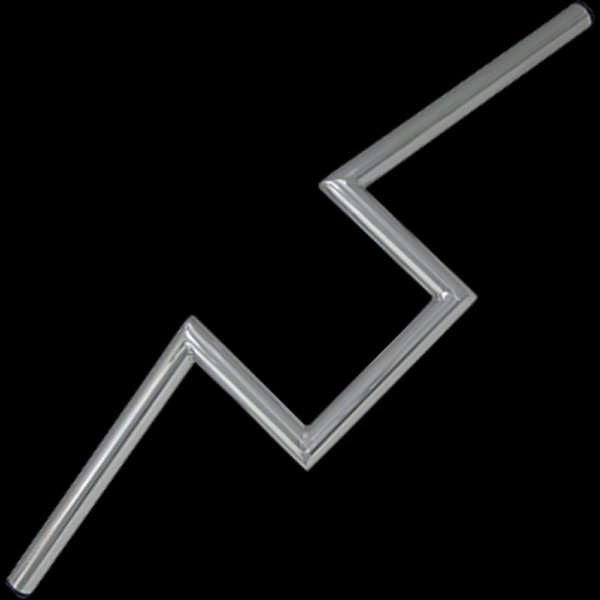 006754 ネオファクトリー ヘコミ無し 6インチ ナローZバーハンドル クローム