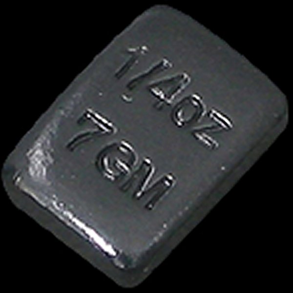 006816 ネオファクトリー 1/4oz ホイールウエイト 鉛 ブラック