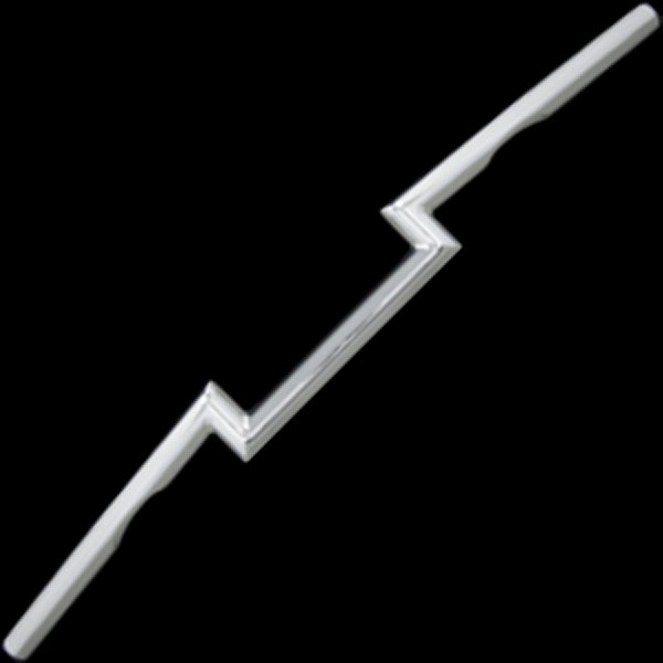 006853 ネオファクトリー ヘコミ有り 2インチ Zバーハンドル クローム