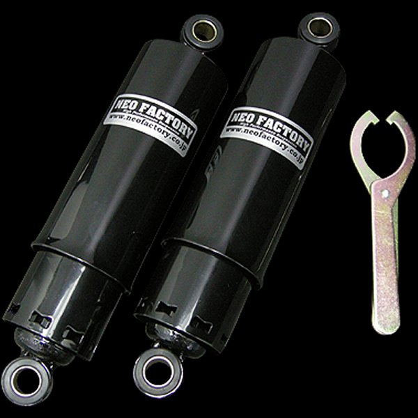 006880 ネオファクトリー 11インチ フルカバー ショートショック 91年以降 ダイナ 黒