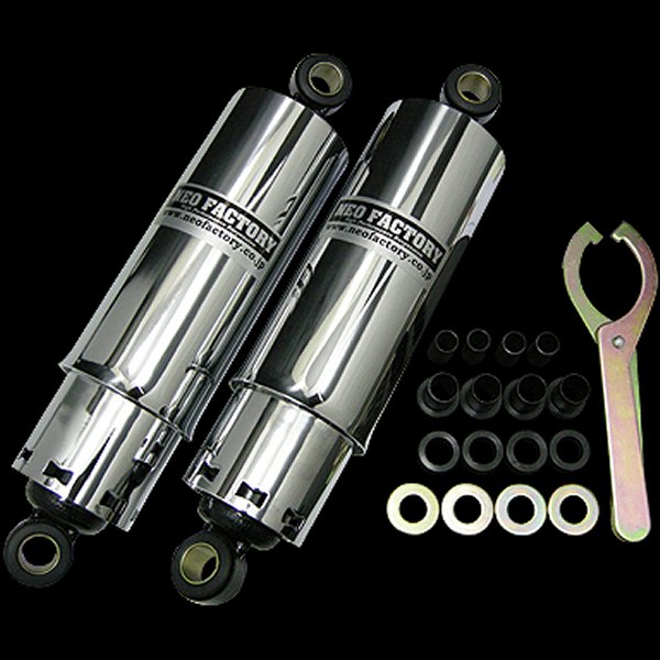 006885 ネオファクトリー 11インチ フルカバー ショートショック 04年以降XL クローム