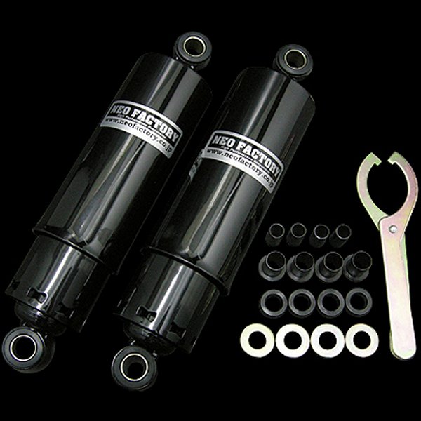 006886 ネオファクトリー 11インチ フルカバー ショートショック 04年以降XL 黒