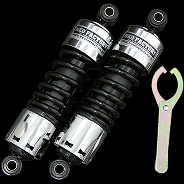 006889 ネオファクトリー 11インチ ショートショック 73年-86年 FX、FL 4速 コントラストカラー