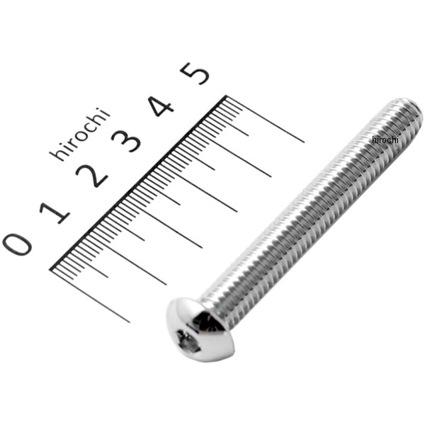 007512 ネオファクトリー ボタンヘッドボルト 5/16-18×2-1/2インチ ショウクローム