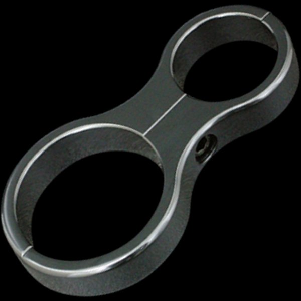 008241 ネオファクトリー 35mmフォーク用 48mmメータークランプ ブラック