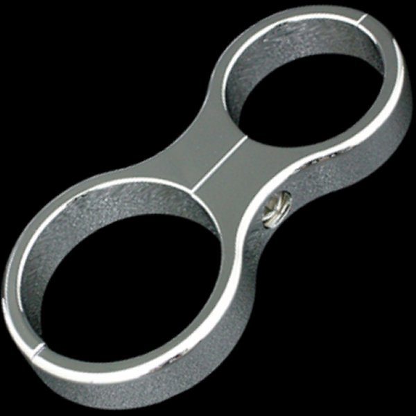 008242 ネオファクトリー 39mmフォーク用 48mmメータークランプ クローム