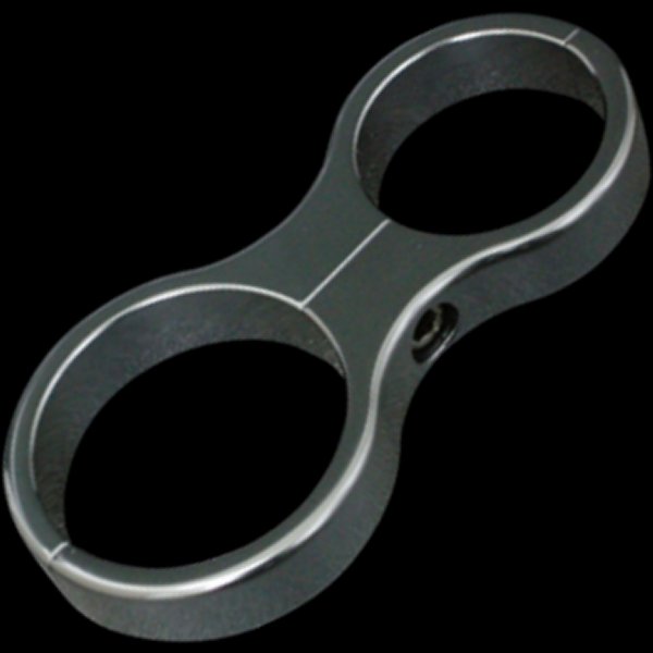 008244 ネオファクトリー 39mmフォーク用 48mmメータークランプ ブラック