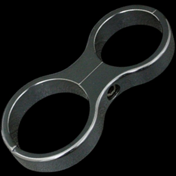 008247 ネオファクトリー 41mmフォーク用 48mmメータークランプ ブラック