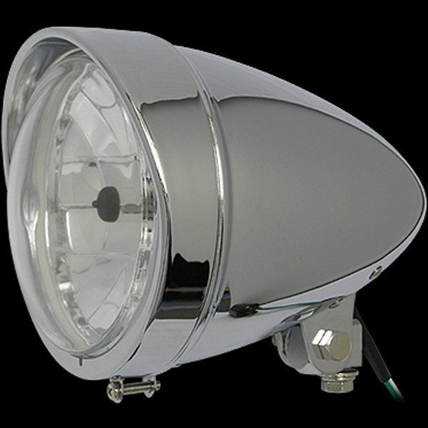 008333 ネオファクトリー 5-3/4インチ バイザーバレットヘッドライト H4 クローム