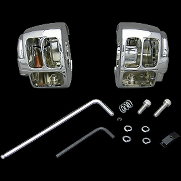 008451 ネオファクトリー 純正タイプ スイッチハウジング クローム