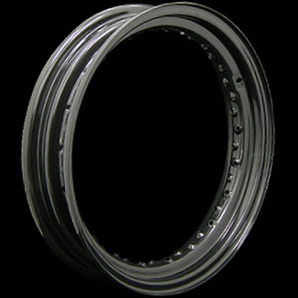 008653 ネオファクトリー ブラック ホイールリム 16×3.0インチ サイドバルブ スモールホール