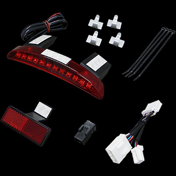 008676 ネオファクトリー LED フェンダーエッジ テールライト 13年以前 XL1200X/V レッド