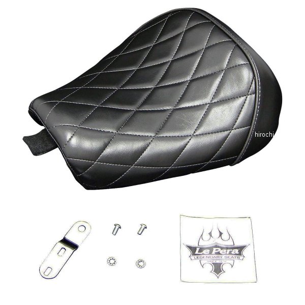 008705 ラペラ Le Pera ベアボーンソロシートダイアモンドステッチ XL1200X/1200V  ブラック