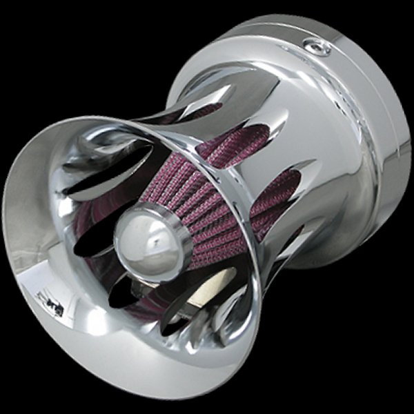 008921 ネオファクトリー スロッテッド ファンネル エアクリーナー クローム