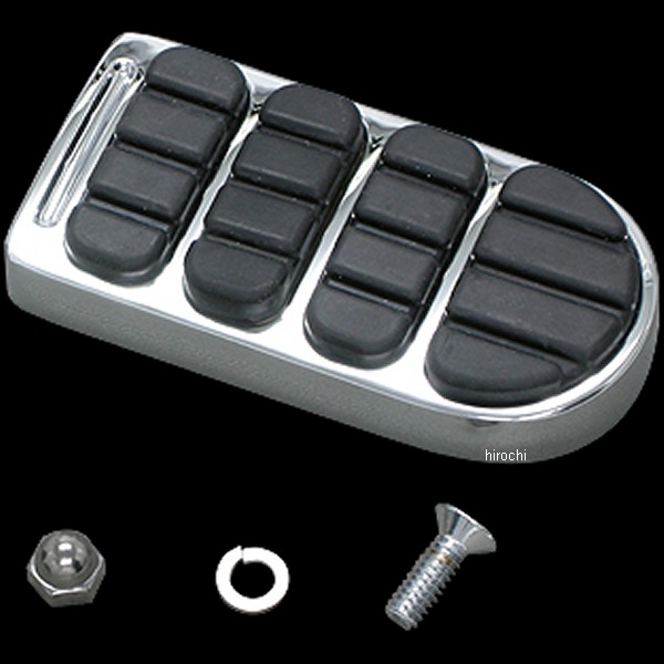 8044 クリアキン Kuryakyn ロングホーン ISO ブレーキペダルカバー 84年-17年 FXソフテイル