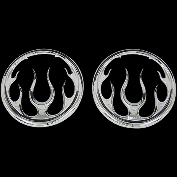 3788 クリアキン Kuryakyn スピーカーグリル フレイム 96年-13年 エレクトラグライド