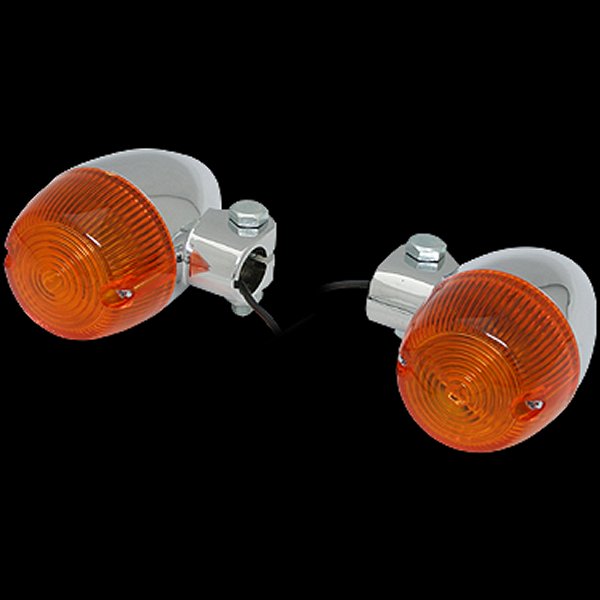 009471 ネオファクトリー ユニバーサルマウント ラウンドボディウインカーセット クローム