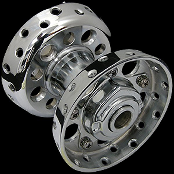 009603 ネオファクトリー テーパーローラーベアリングタイプ スターハブ クローム