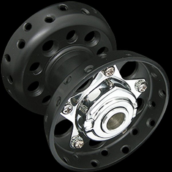 009604 ネオファクトリー テーパーローラーベアリングタイプ スターハブ ブラック