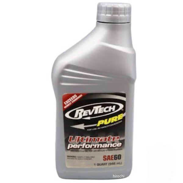 35304 99816-60 レブテック ピュアアドバンスエンジンオイル SAE60 1クウォート (946ml)