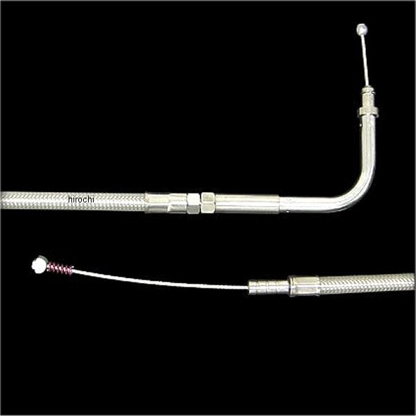 009690 ネオファクトリー 29インチ アイドルケーブル 90° プラチナコート 96年以降 スポーツスター