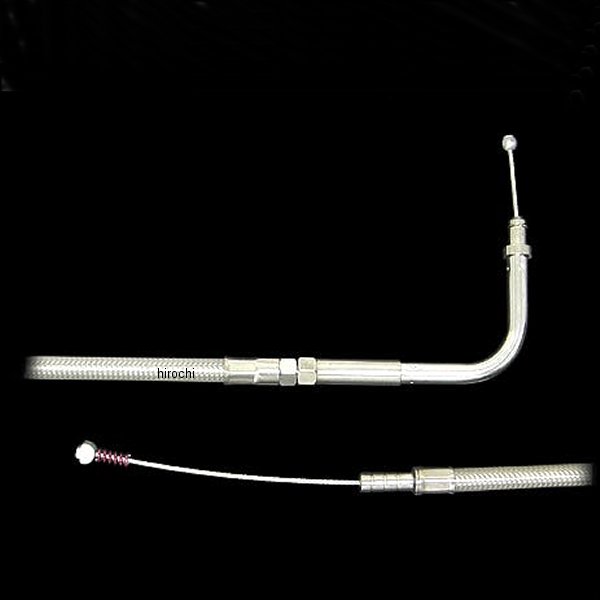 009691 ネオファクトリー 33インチ アイドルケーブル 90° プラチナコート 96年以降 スポーツスター