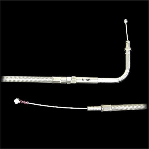 009694 ネオファクトリー 45インチ アイドルケーブル 90° プラチナコート 96年以降 スポーツスター