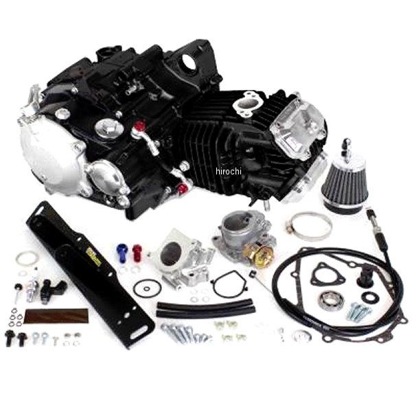 01-00-1702 SP武川 スーパーヘッド4V+Rコンプリートエンジン181cc 湿式クラッチ