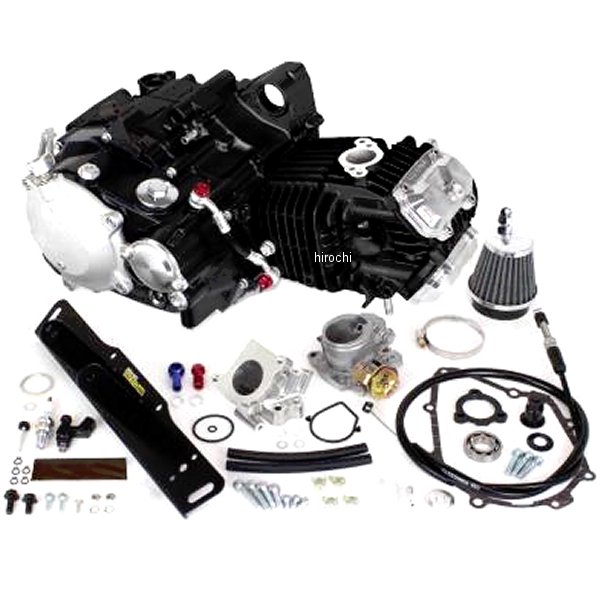 01-00-1752 SP武川 スーパーヘッド4V+Rコンプリートエンジン181cc 湿式クラッチ