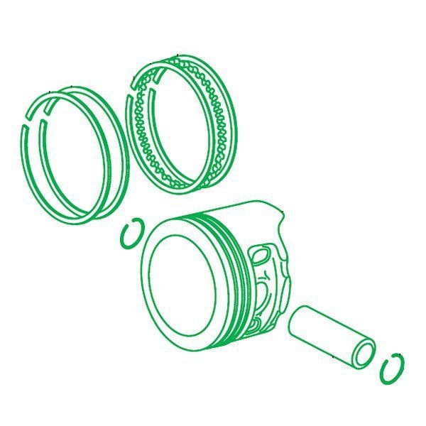 01-02-0110 SP武川 スーパーヘッド＋R用シリンダーキット リペアパーツ用 ピストンセット TT-R50E YB-1 FOUR