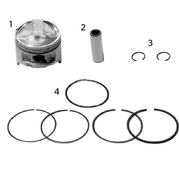 01-02-4721 SP武川 ピストン キット スーパーヘッド用 51mm/102cc