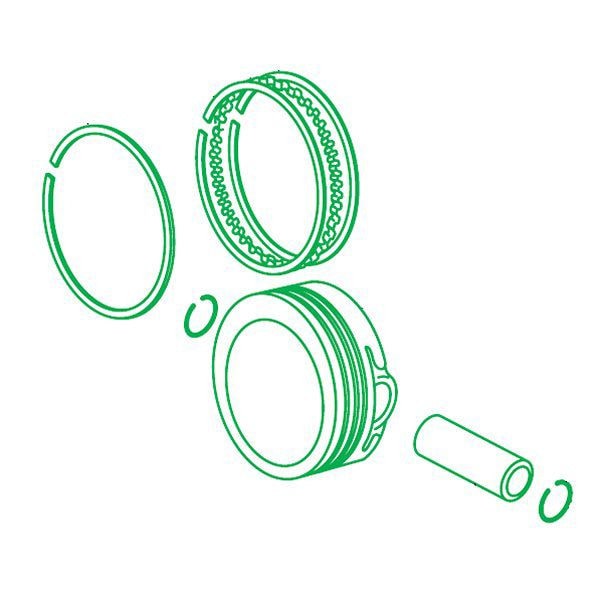 01-02-6019 SP武川 リペアパーツ DOHCヘッド専用 スカットピストンキット モンキー ゴリラ