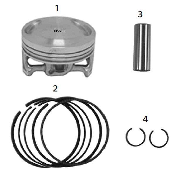 01-02-8242 SP武川 ピストン キット 124cc