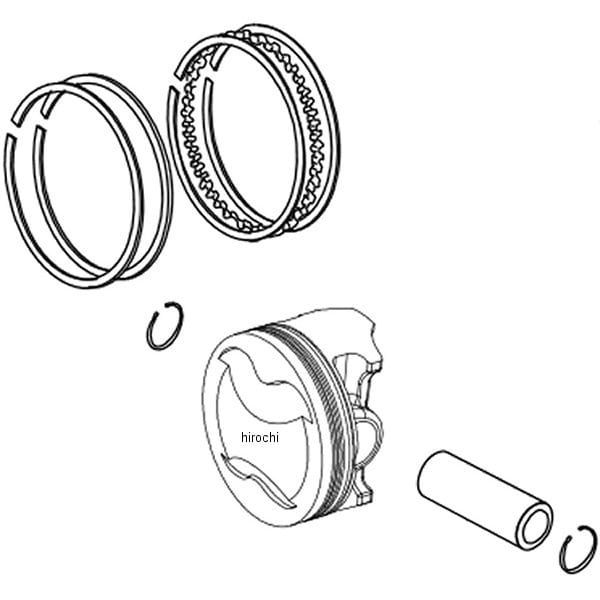 01-02-8254 SP武川 ピストンキット 123cc スーパーヘッド 4バルブ用