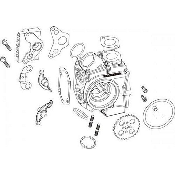 01-03-0022 SP武川 17Rステージ+D ヘッドキット 12Vモンキー、ゴリラ、バハ