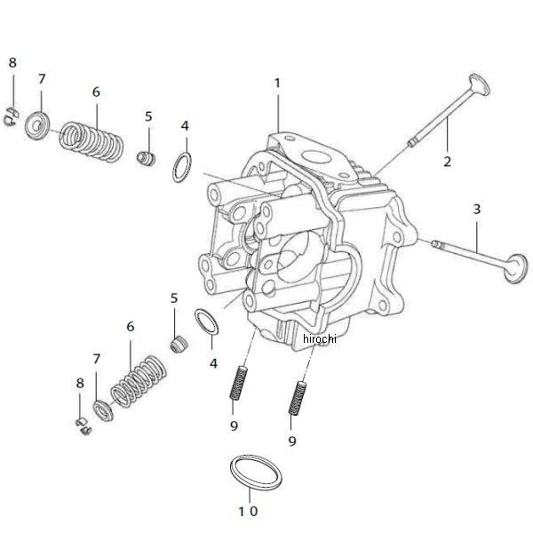 01-03-7011 SP武川 Rステージヘッドキット モンキーFI