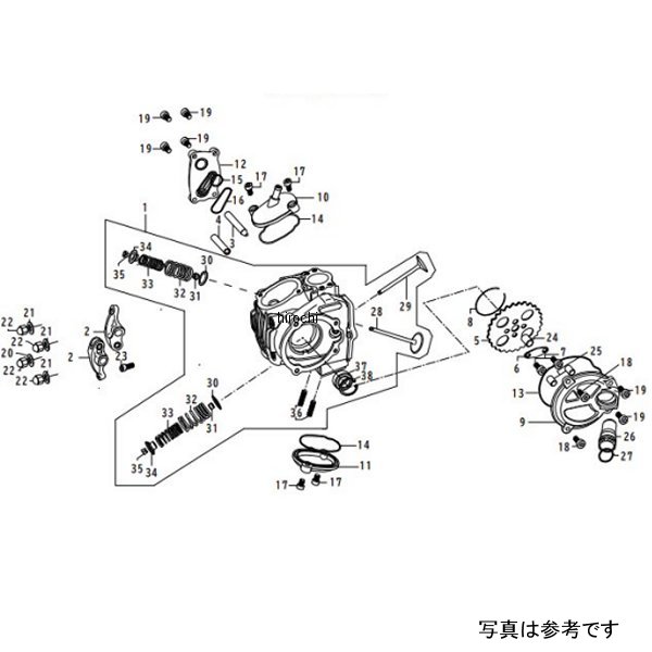 01-03-8302 SP武川 ツインスパークスーパーヘッド＋Rヘッドキット