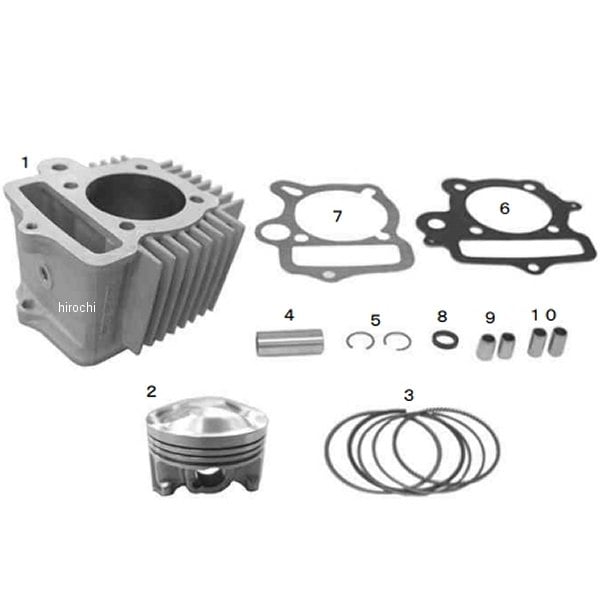 01-04-0107H SP武川 スーパーヘッド + R シリンダー キット CD90