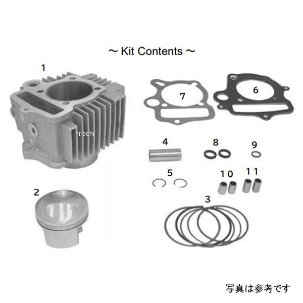 01-04-8106A SP武川 シリンダーキット 106cc ハイクオリティー モンキー