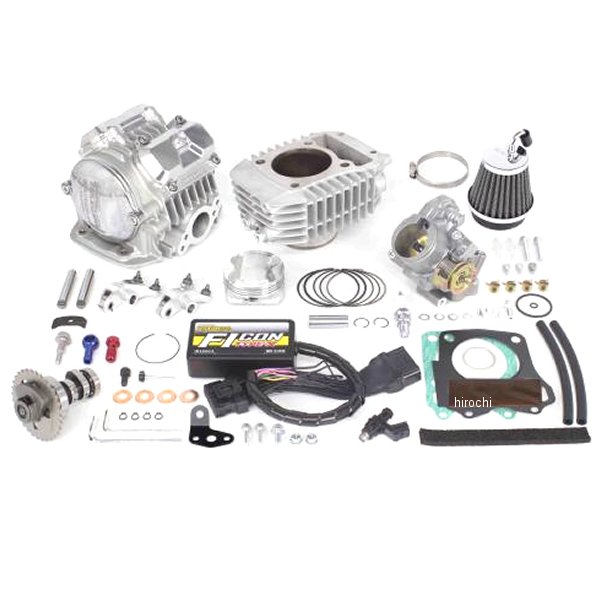 01-05-0608 SP武川 スーパーヘッド 4V+R コンボ ボアアップキット 181cc シルバー 18年以降 モンキー125
