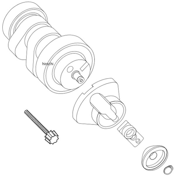 01-08-0449 SP武川 オートデコンプカム 10/10D グロム
