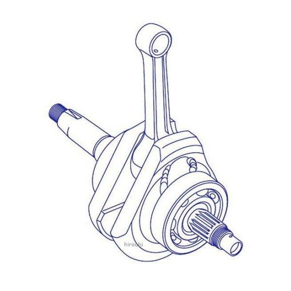 01-10-0111 SP武川 スーパーヘッド ステージ2 ヘッド リペアパーツ 124cc用 クランクシャフトCOMP. Ape100 XR100 モタード